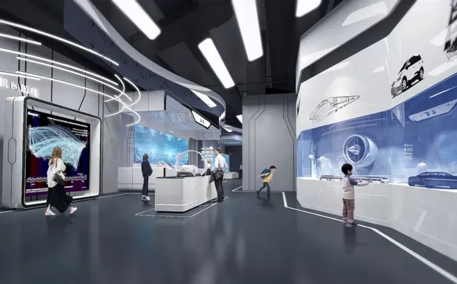 展廳設(shè)計(jì) , 展廳 , 鑫時(shí)空