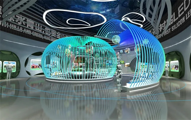 展館設(shè)計(jì) ，展館 ，鑫時(shí)空