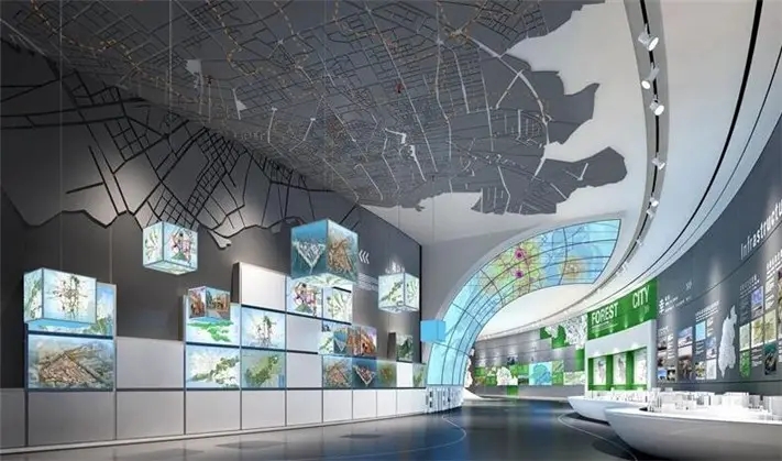 展廳設(shè)計(jì) ，展廳 ，鑫時(shí)空