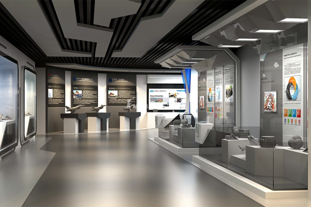 展廳設(shè)計(jì) ，展廳 ，鑫時(shí)空